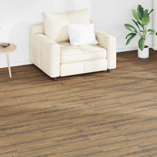 Flooring Planks Walnut Brown 5.02 m² 36 pcs PVC