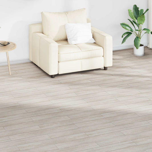 Flooring Planks Oak Classic White 5.02 m² 36 pcs PVC