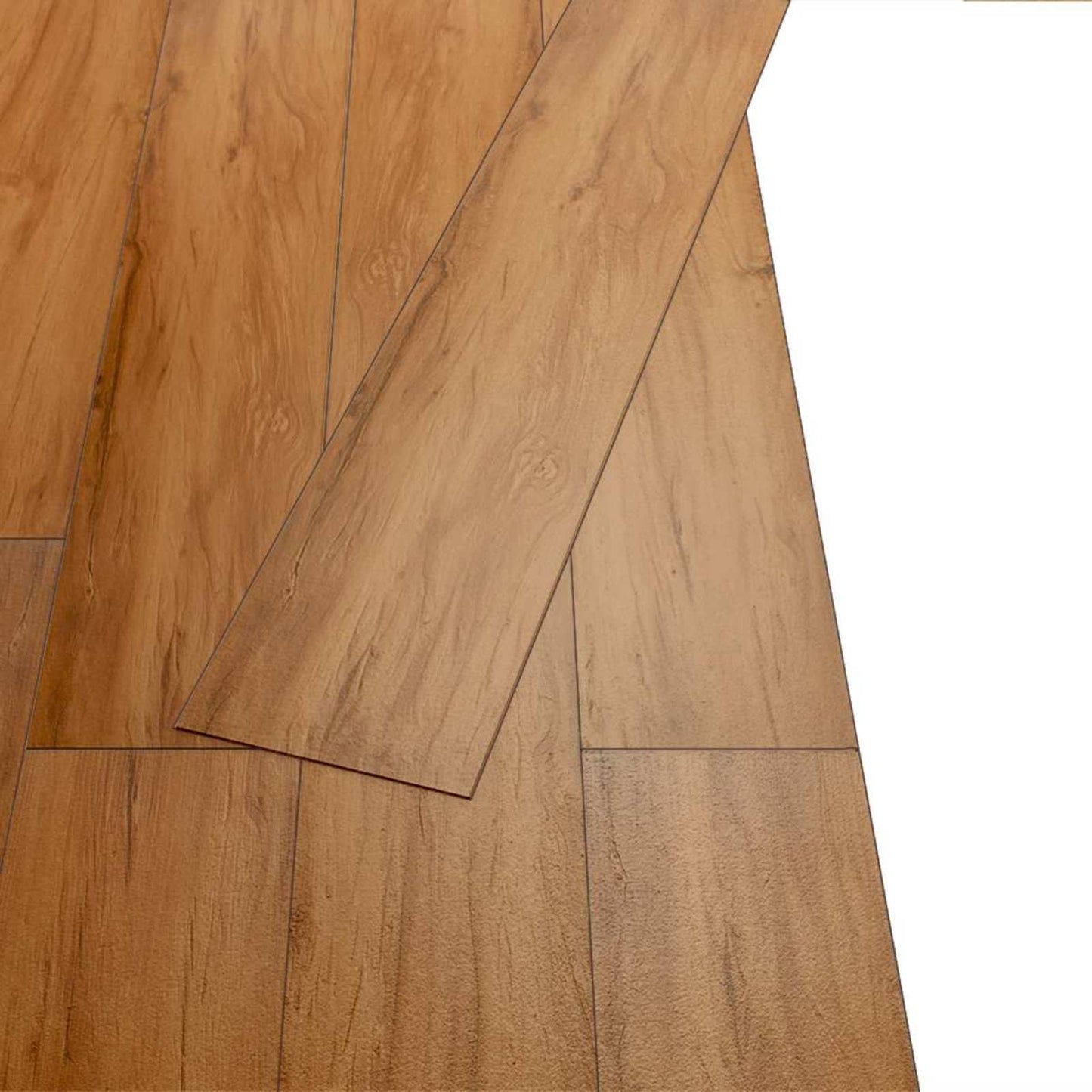 Flooring Planks 36 pcs Natural 5.02 m² PVC