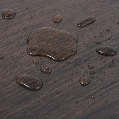 Flooring Planks 36 pcs Dark Brown 5.02 m² PVC