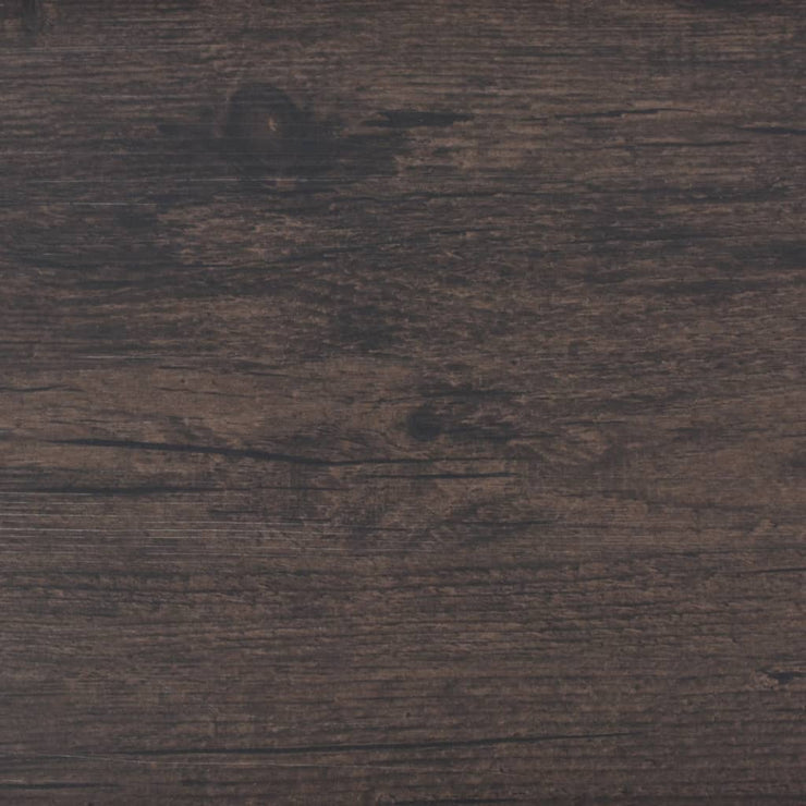 Self-adhesive PVC Flooring Planks 5.02 m² 2 mm Dark Brown