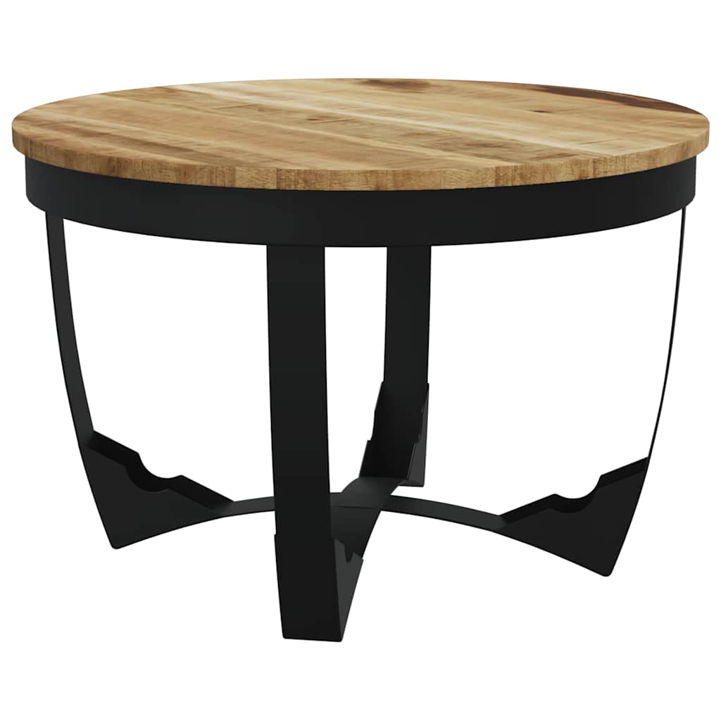 Coffee Table | Brown | Solid rough mango wood, powder-coated steel