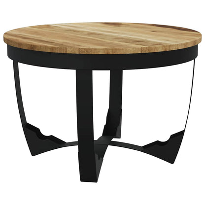 Coffee Table | Brown | Solid rough mango wood, powder-coated steel