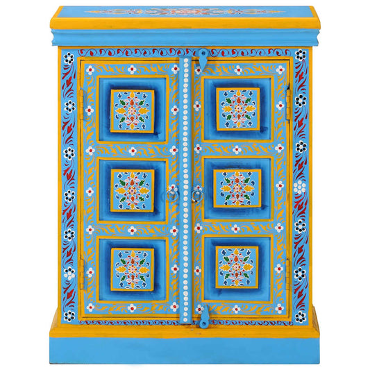 Sideboard | Turquoise, Multicolour | Solid mango wood | Medium