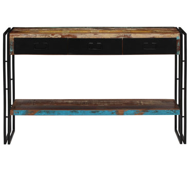 Console Table Solid Reclaimed Wood 120x30x76 cm