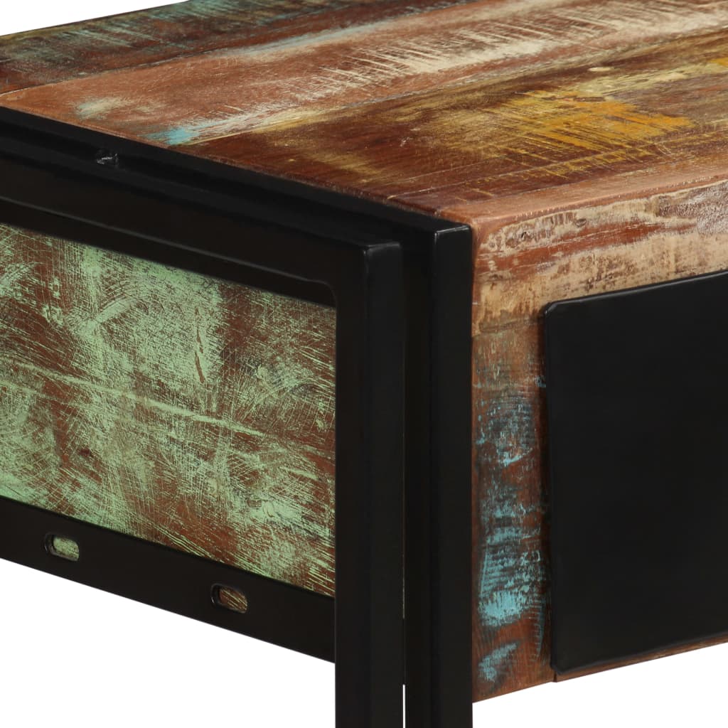 Console Table Solid Reclaimed Wood 120x30x76 cm