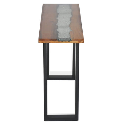Console Table Teak 100x35x75 cm