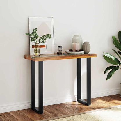 Console Table Teak 100x35x75 cm