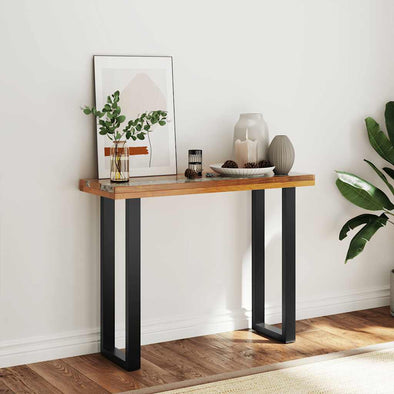 Console Table Teak 39.4"x13.8"x29.5"