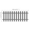 Picket Fence WPC 200x80 cm