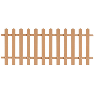 Picket Fence WPC 200x80 cm