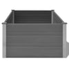 Garden Raised Bed WPC 150x100x54 cm Grey