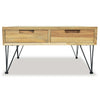 Coffee Table 31.5"x31.5"x15.7" Solid Teak