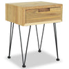 Bedside Cabinet 40x30x50 cm Solid Teak