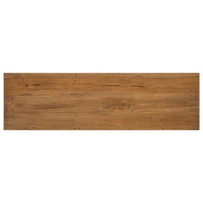 Sideboard Solid Mahogany Wood 39.4"x11.8"x19.7"