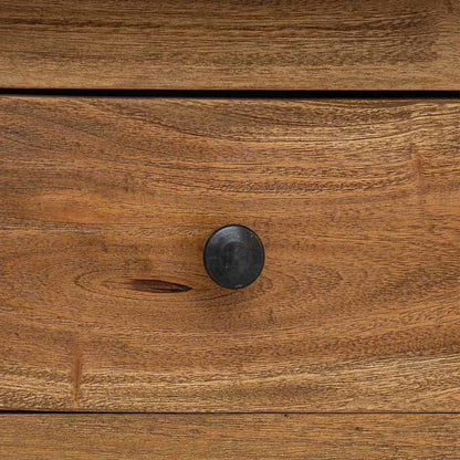 Sideboard Solid Mahogany Wood 39.4"x11.8"x19.7"