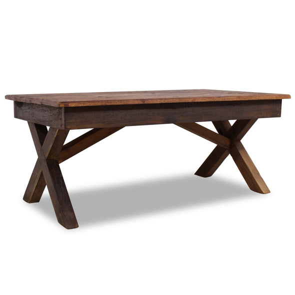 Coffee Table Mixed Recycled Wood 43.3"x23.6"x17.7"
