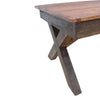 Coffee Table Mixed Recycled Wood 43.3"x23.6"x17.7"