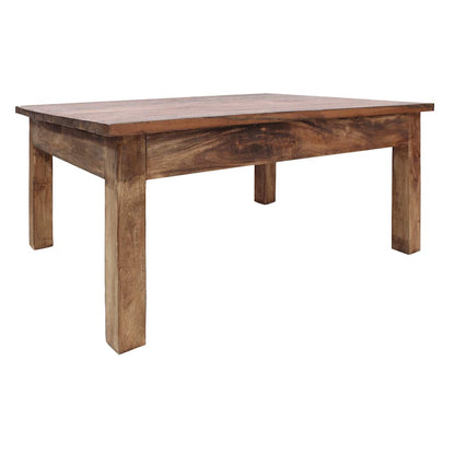 Coffee Table Solid Mahogany Wood 37.8"x28.7"x17.7"