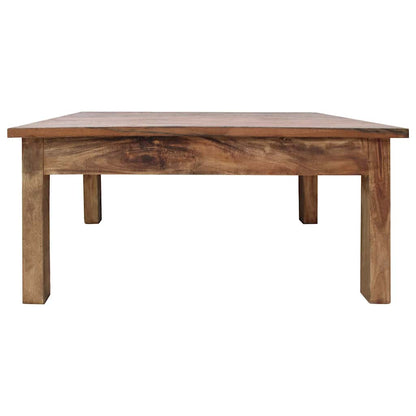 Coffee Table Solid Mahogany Wood 37.8"x28.7"x17.7"