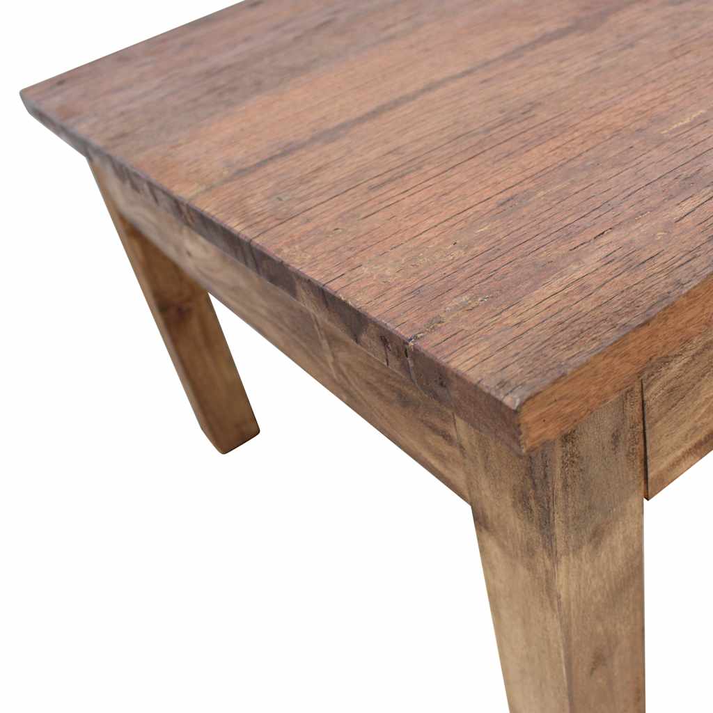 Coffee Table Solid Mahogany Wood 37.8"x28.7"x17.7"