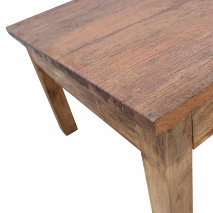 Coffee Table Solid Mahogany Wood 37.8"x28.7"x17.7"