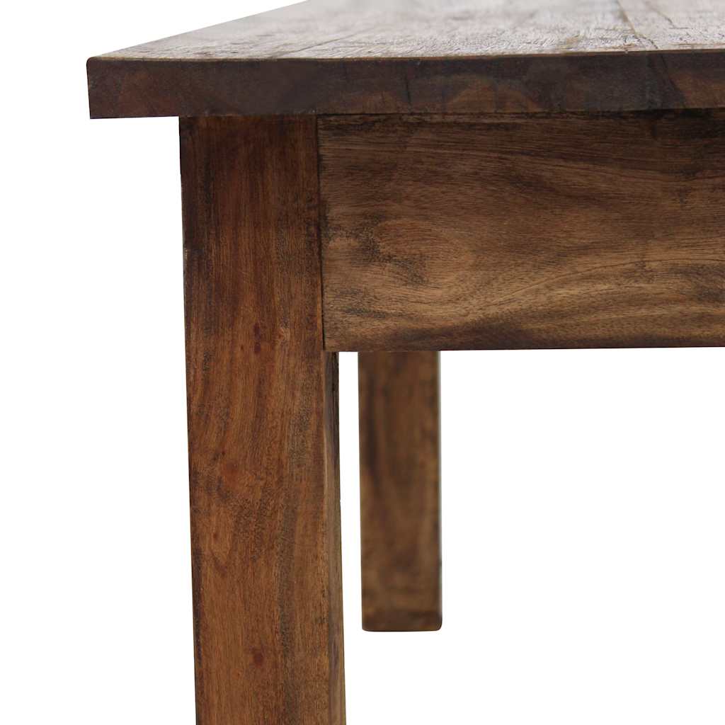 Coffee Table Solid Mahogany Wood 37.8"x28.7"x17.7"