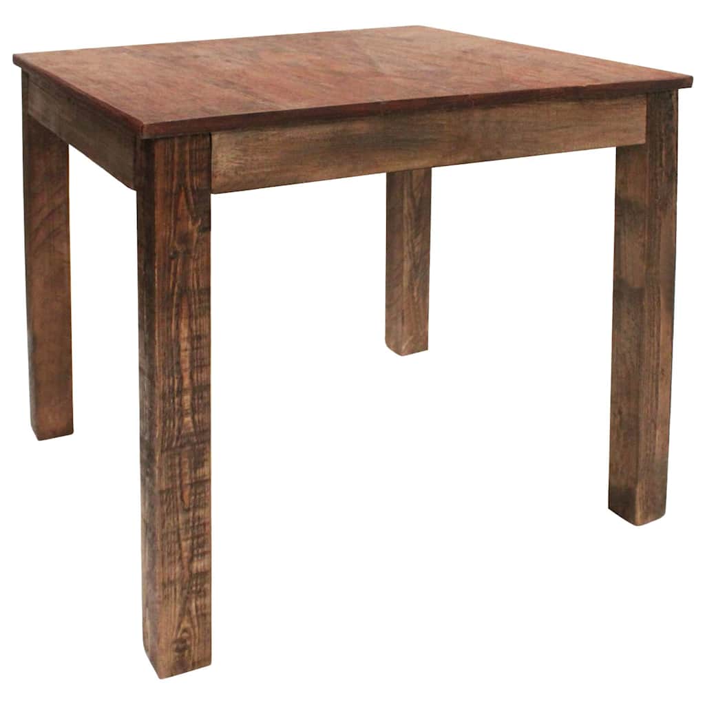 Dining Table Mixed Recycled Wood 32.3"x31.5"x29.9"