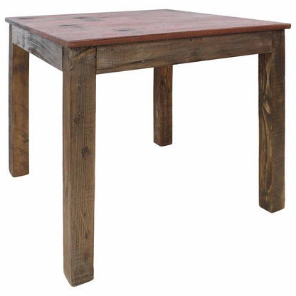 Dining Table Mixed Recycled Wood 32.3"x31.5"x29.9"