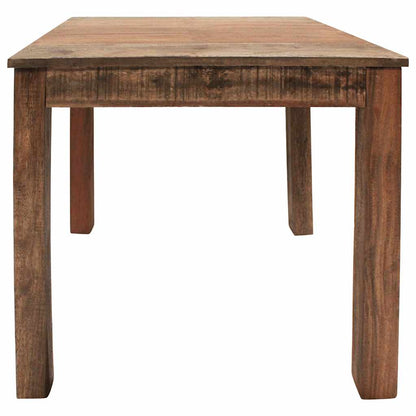 Dining Table Mixed Recycled Wood 32.3"x31.5"x29.9"