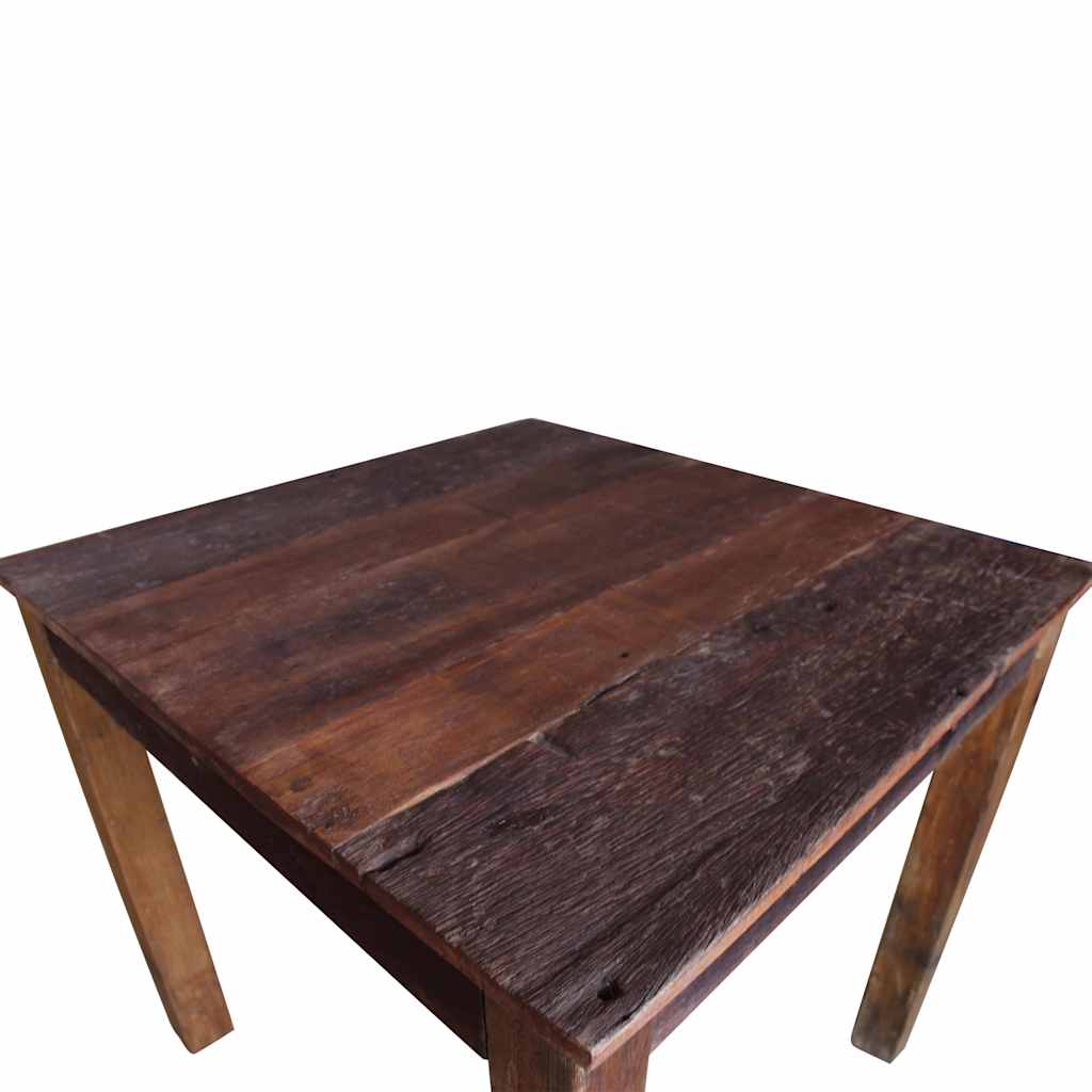 Dining Table Mixed Recycled Wood 32.3"x31.5"x29.9"