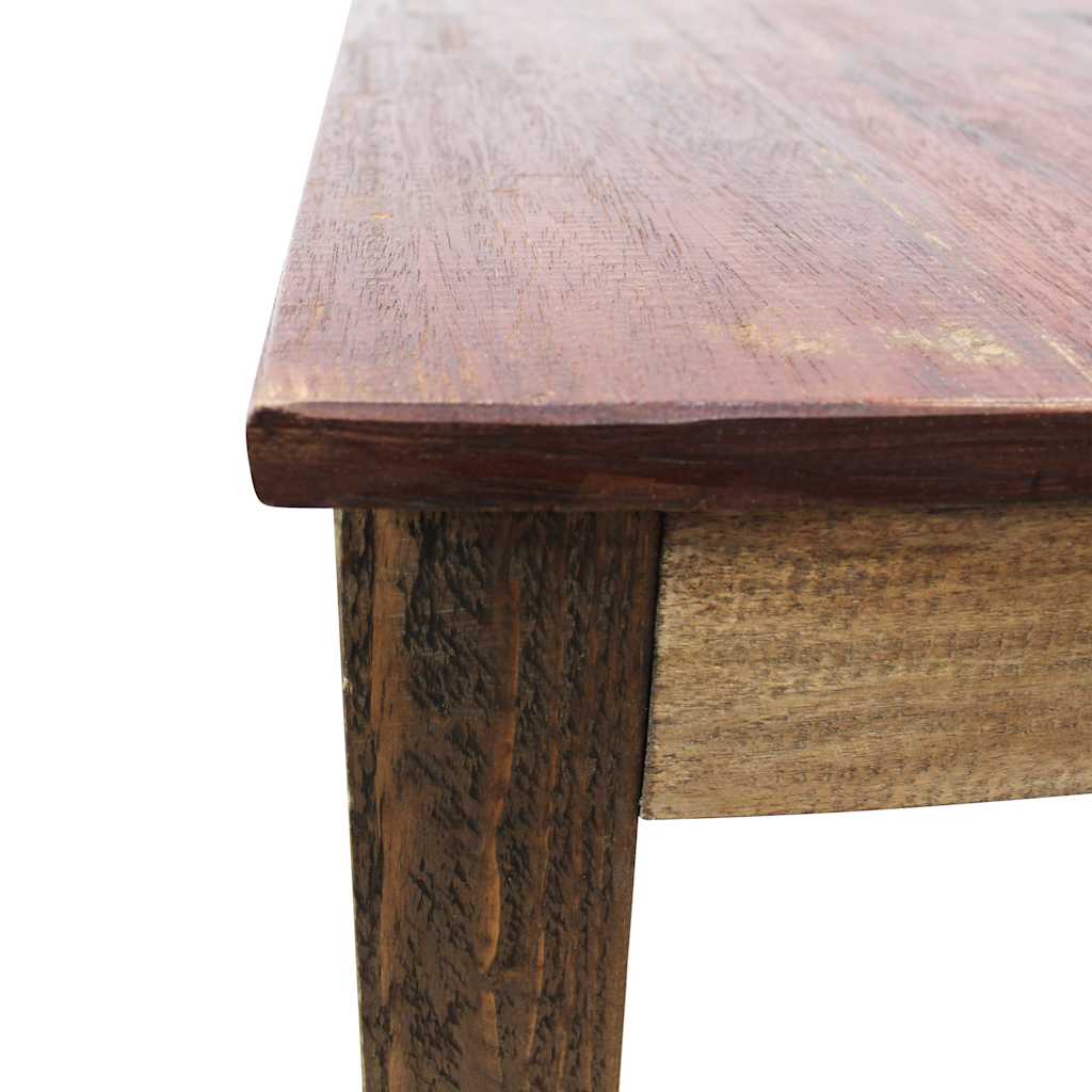 Dining Table Mixed Recycled Wood 32.3"x31.5"x29.9"