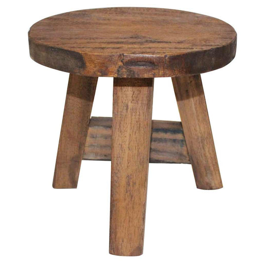 244508 vidaXL Stool Solid Mahogany Wood