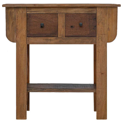 Console Table Mixed Recycled Wood 80x35x80 cm