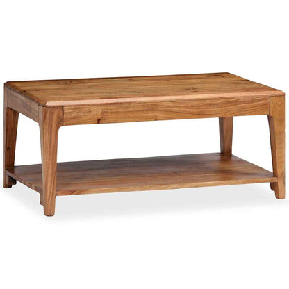244956 vidaXL Coffee Table Solid Wood 88x50x38 cm