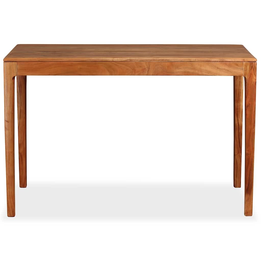 244958 vidaXL Dining Table Solid Wood 118x60x76 cm