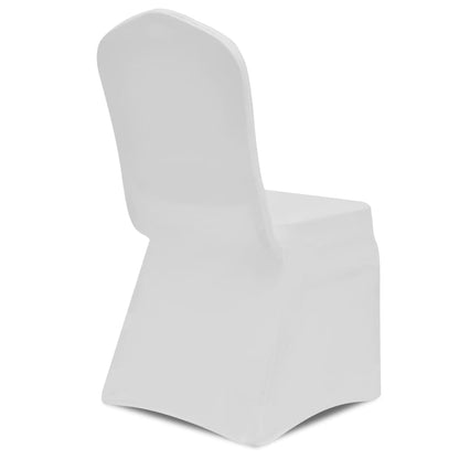 100 pcs Stretch Chair Covers White