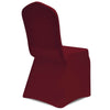100 pcs Stretch Chair Covers Bordeaux