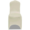 100 pcs Stretch Chair Covers Cream