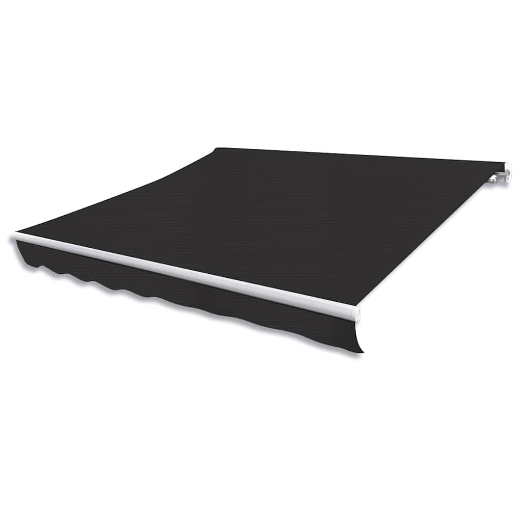 Manual Awning 3 x 2.5 m Anthracite 100% Polyester