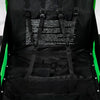 2-in-1 Bike Trailer & Stroller Green and Grey
