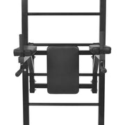 Wall-mounted Multi-functional Fitness Power Tower Black
