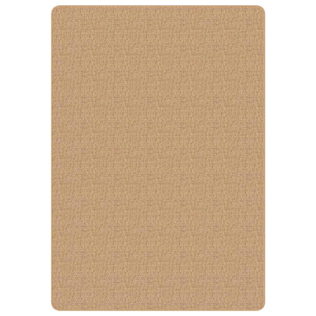 Area Rug Jute with Latex Backing 160x230 cm Natural