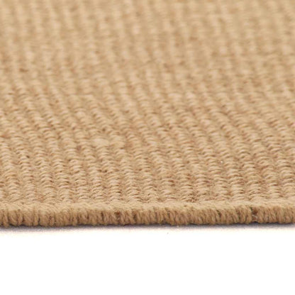 Area Rug Jute with Latex Backing 160x230 cm Natural