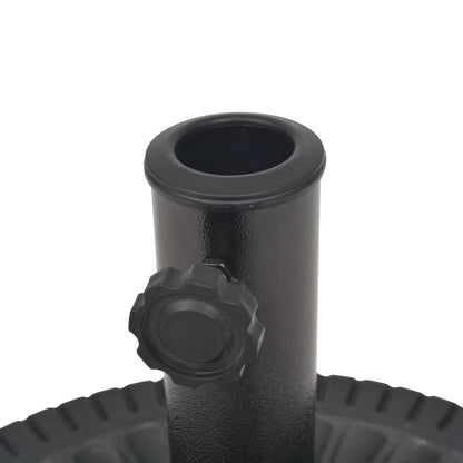 Parasol Base Resin Round Black 14 kg