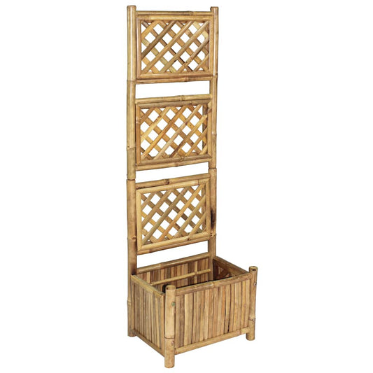 Garden Raised Bed | Natural Bamboo | Bamboo | Medium | Planters