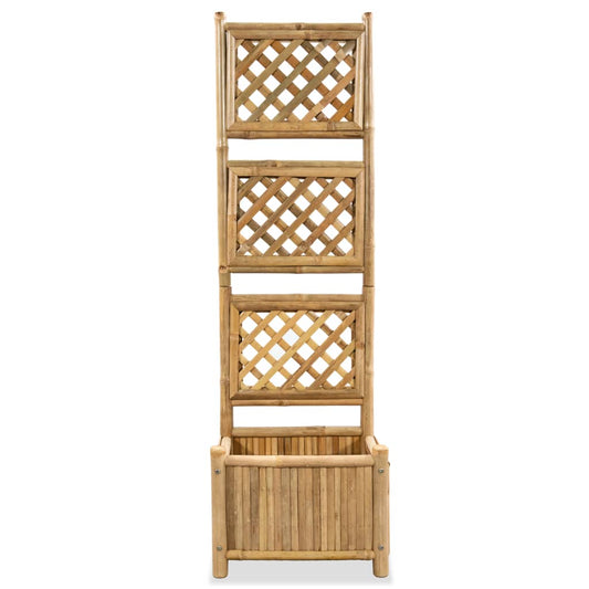 Garden Raised Bed | Natural Bamboo | Bamboo | Medium | Planters