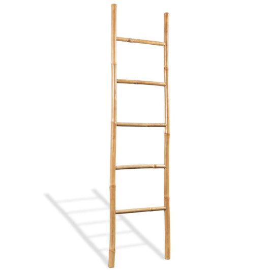 Towel Rack | Brown | Bamboo | Standard | Lightweight | Towel Rack