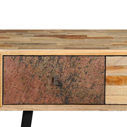 Console Table Solid Reclaimed Teak 120x30x76 cm