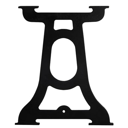 Dining Table Leg | Set of 2 | Black | Cast iron | Standard | Durable